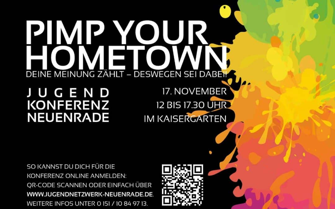 Kulturfluter e. V. bei Jugendkonferenz „Pimp your Hometown“